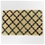 Coir Door Mat With Moroccon Tiles Pattern