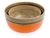 S/2 Bamboo Bowls-Matte Orange