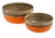 S/2 Bamboo Bowls-Matte Orange