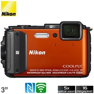 Nikon COOLPIX AW130 16MP Digital Camera 