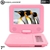 Highlander 7'' Portable DVD/Media Player - Pink