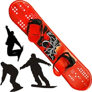 Snowboard (147cm) & Adjustable Bindings 